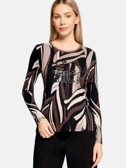 Betty Barclay Damen Basic Shirt in mehrfarbig