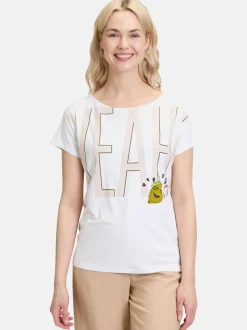 Betty Barclay Damen Basic Shirt in beige