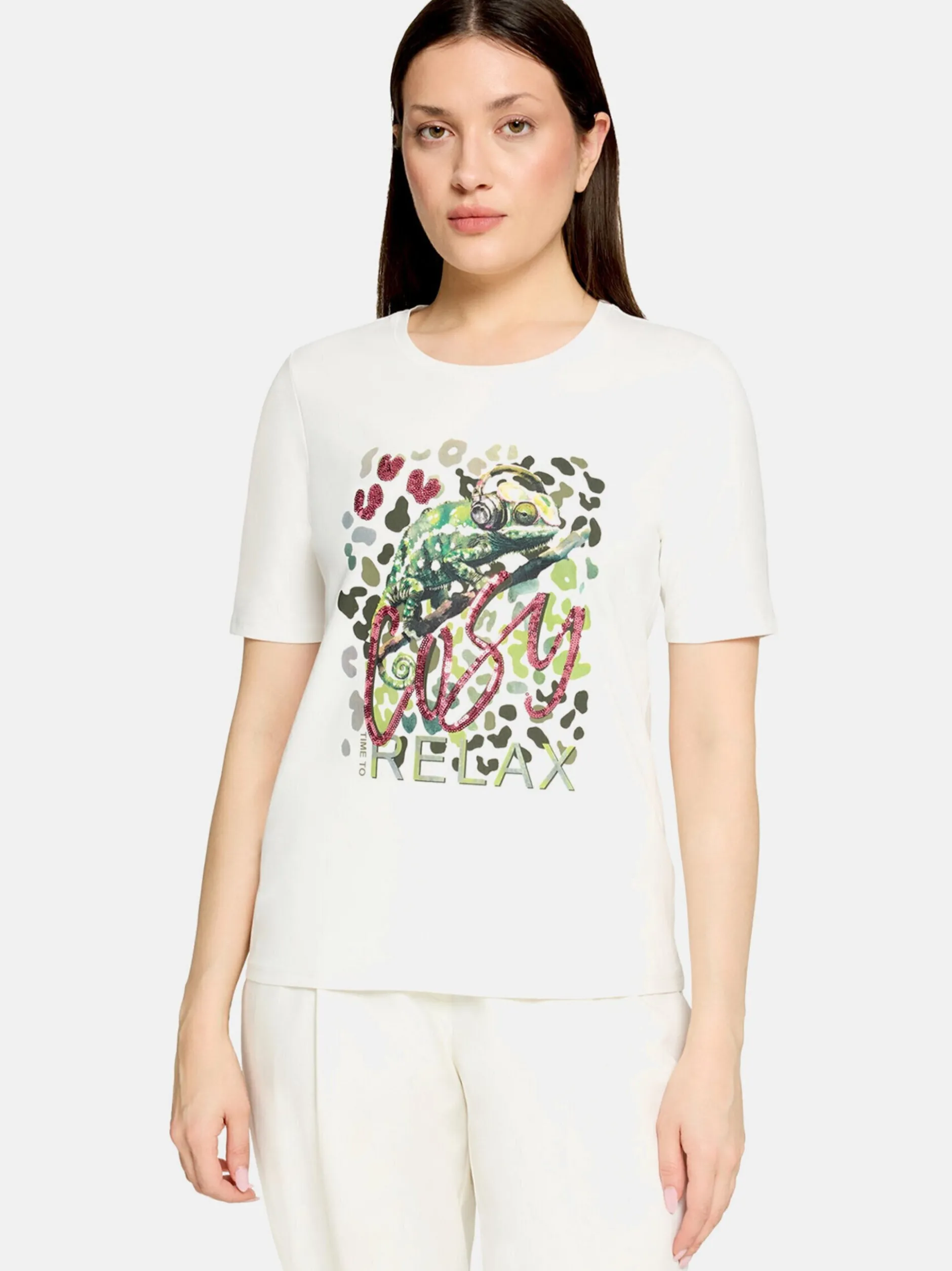 Betty Barclay Damen Basic Shirt in mehrfarbig