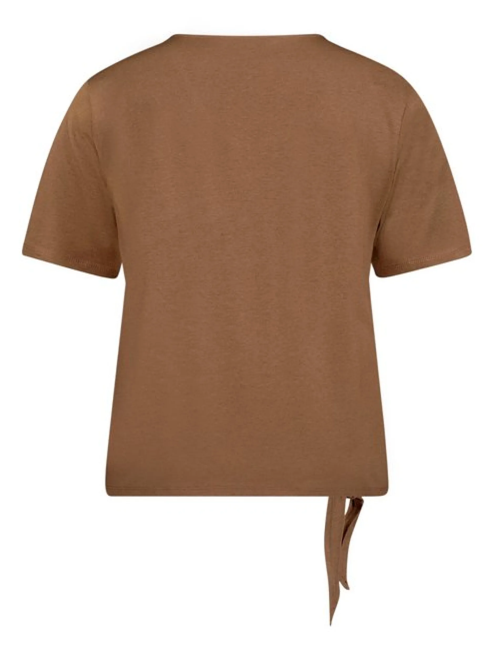 Betty Barclay Damen Basic Shirt in braun nougat