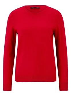 Betty Barclay Damen Basic-Strickpullover in rot