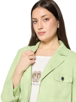 Betty Barclay Damen Blazer in kiwi - Ärmel: 3/4 Arm