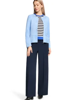 Betty Barclay Damen Blouson in hellblau - Ärmel: langarm
