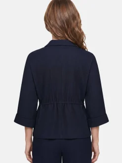 Betty Barclay Damen Blusenjacke in marine royal