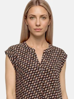 Betty Barclay Damen Blusenkleid in braun