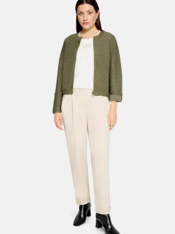 Betty Barclay Damen Casual-Jacke in khaki oliv