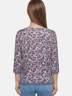 Betty Barclay Damen Casual-Shirt in blau mehrfarbig