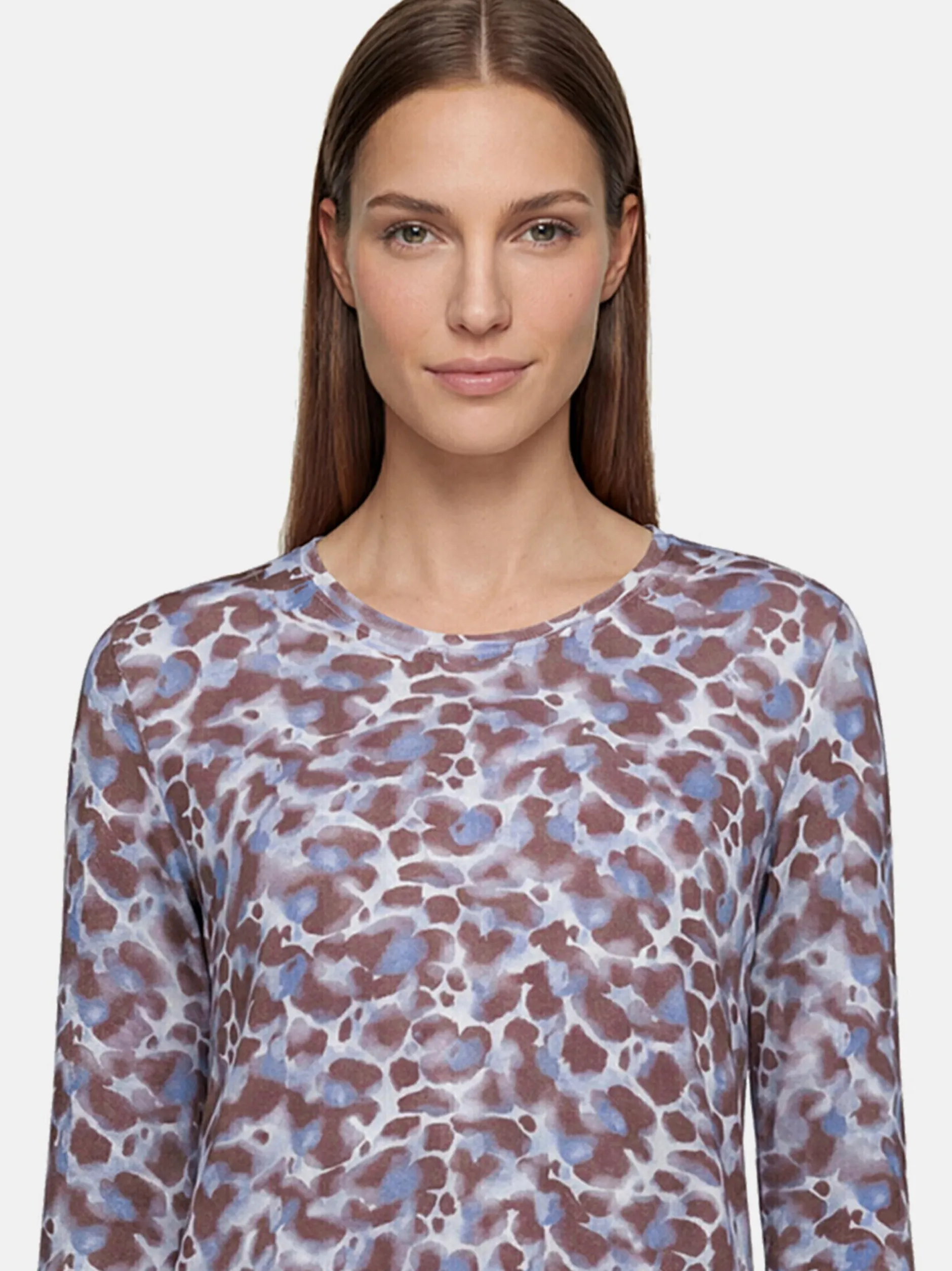 Betty Barclay Damen Casual-Shirt in blau mehrfarbig