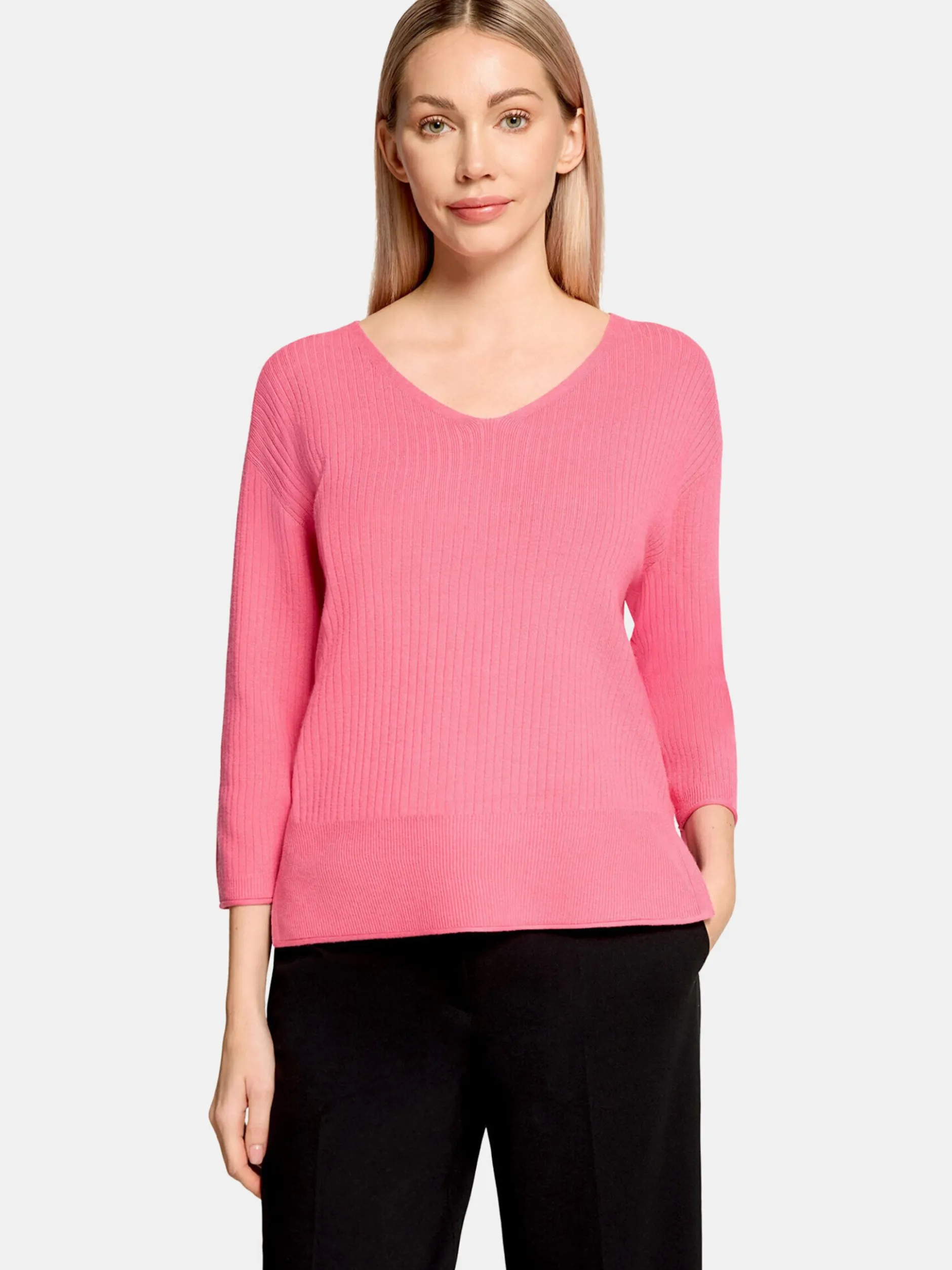 Betty Barclay Damen Feinstrickpullover in pink