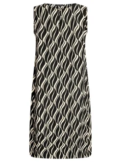 Betty Barclay Damen Freizeitkleid in schwarz mehrfarbig