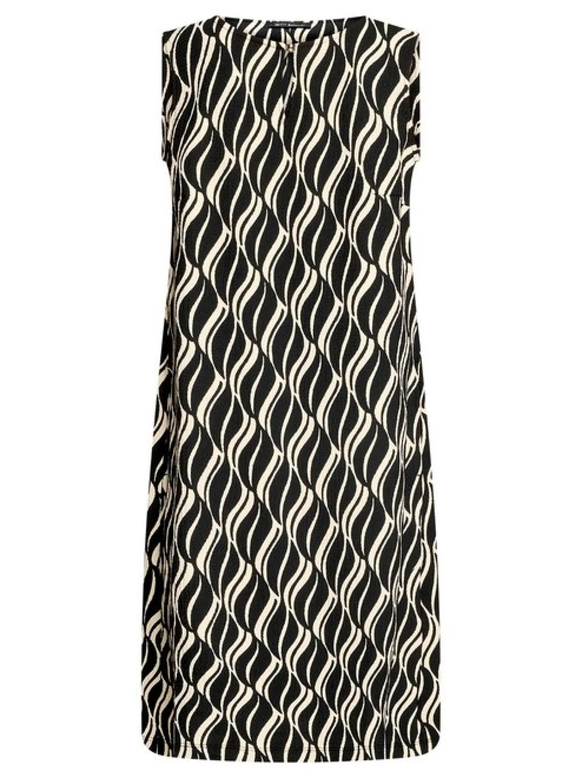 Betty Barclay Damen Freizeitkleid in schwarz mehrfarbig