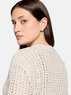 Betty Barclay Damen Grobstrick-Pullover in beige