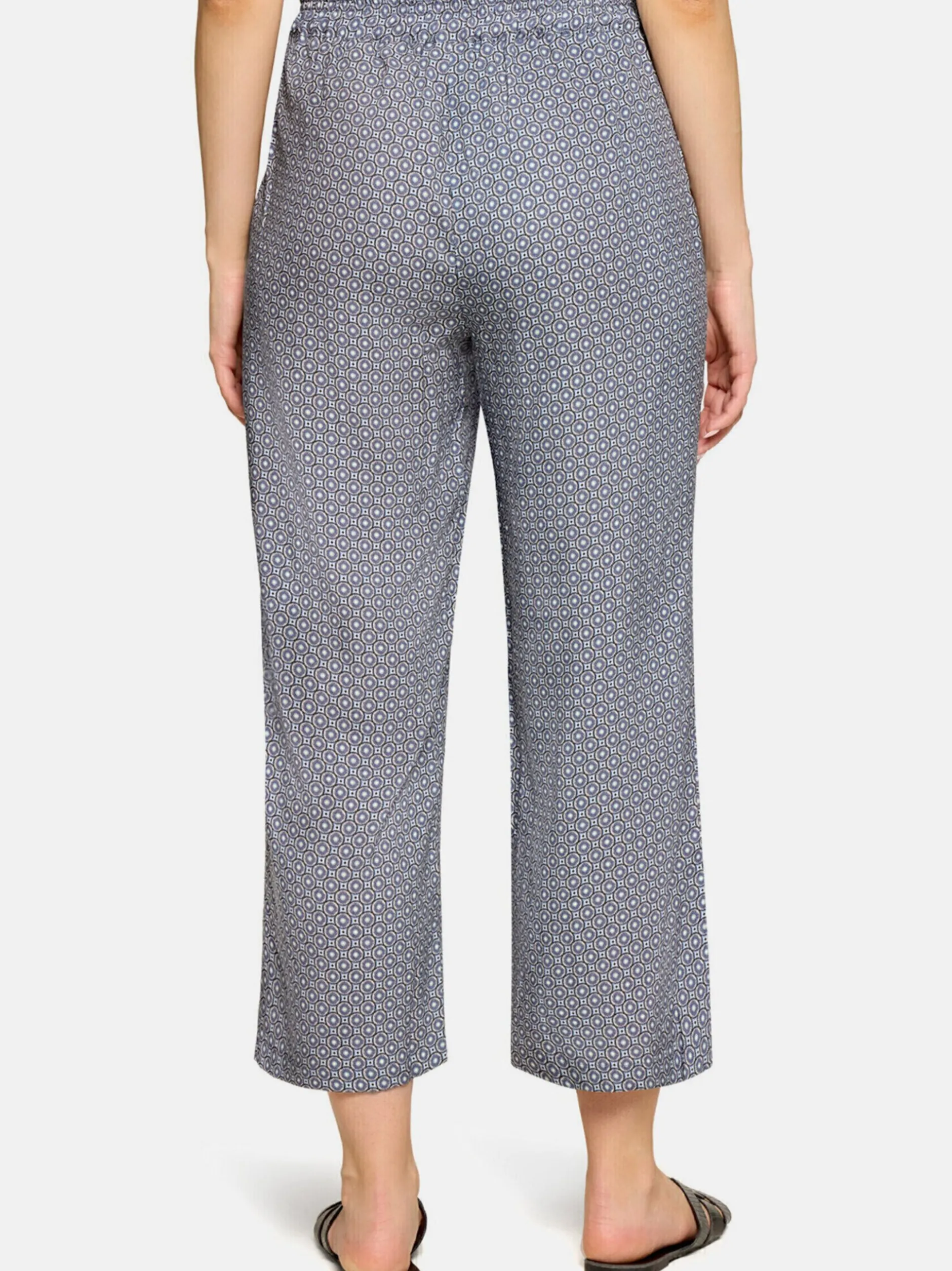 Betty Barclay Damen Hose in blau mehrfarbig