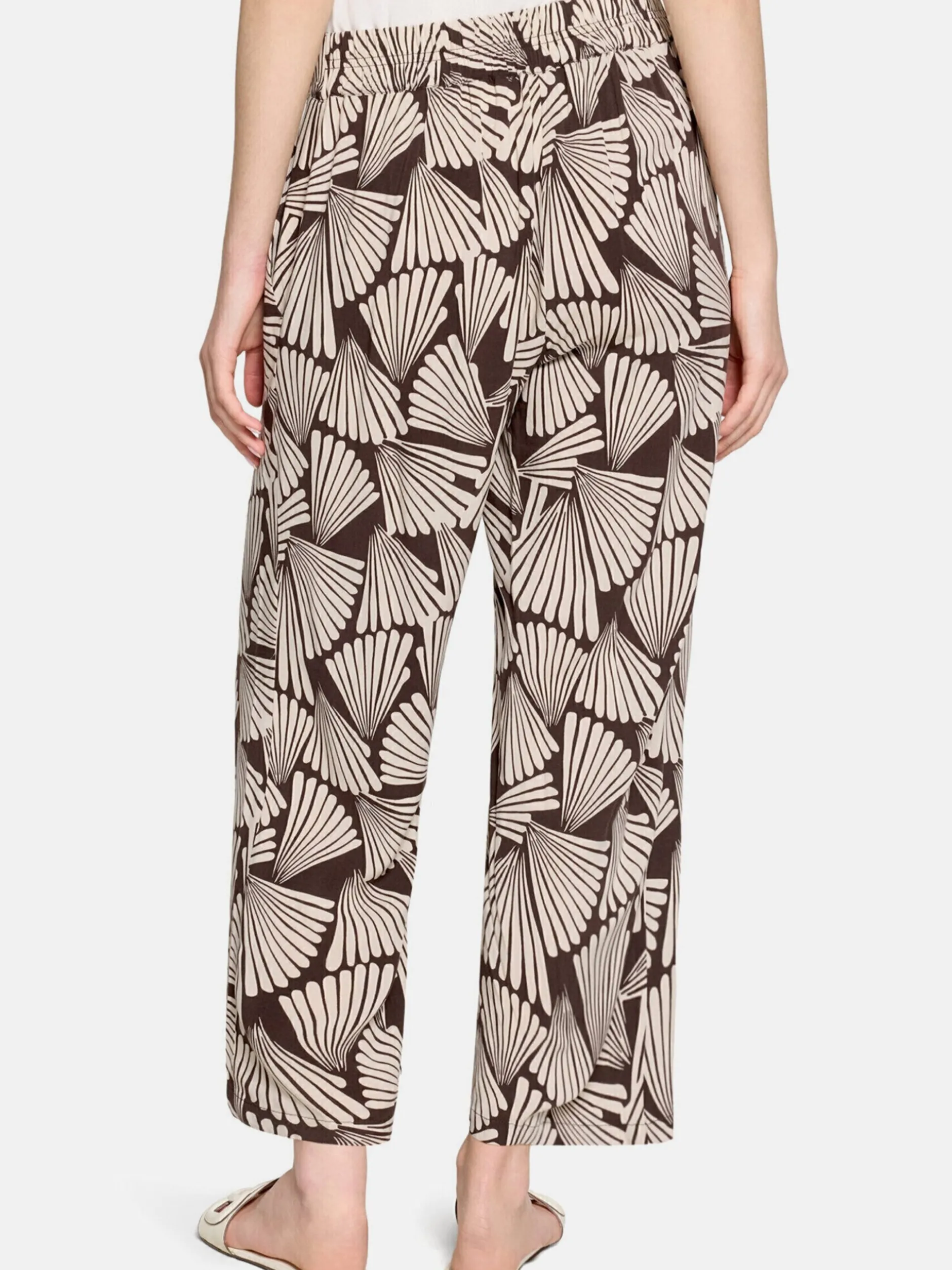 Betty Barclay Damen Hose in braun mehrfarbig