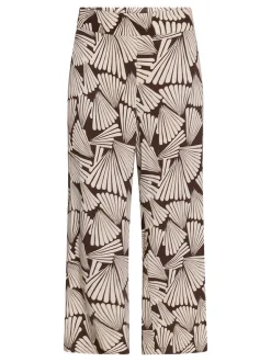 Betty Barclay Damen Hose in braun mehrfarbig