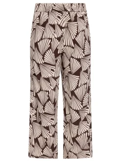 Betty Barclay Damen Hose in braun mehrfarbig