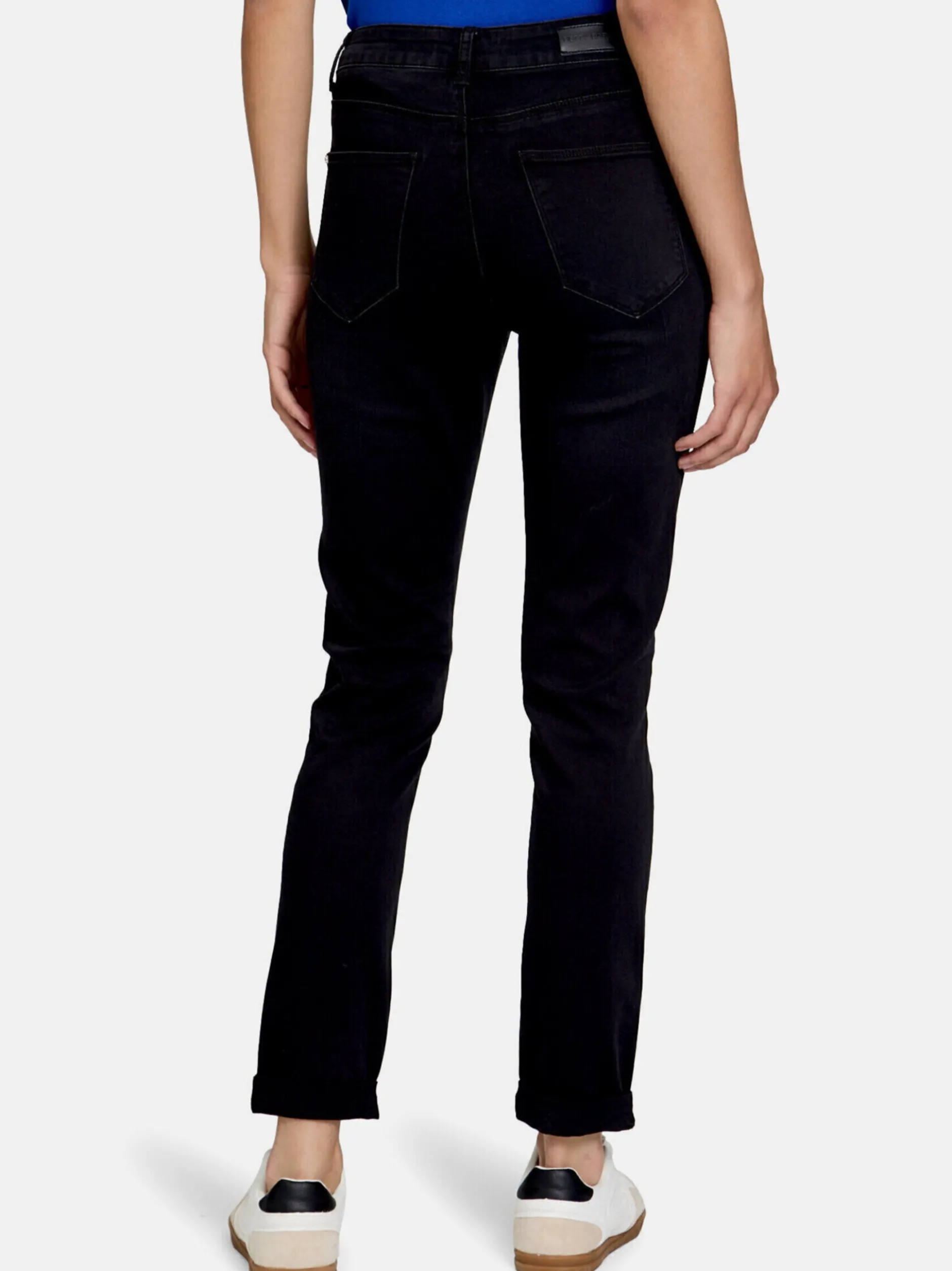 Betty Barclay Damen Jeans in schwarz denim