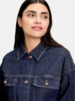 Betty Barclay Damen Jeansjacke in denim