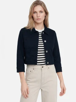 Betty Barclay Damen Jeansjacke in marine