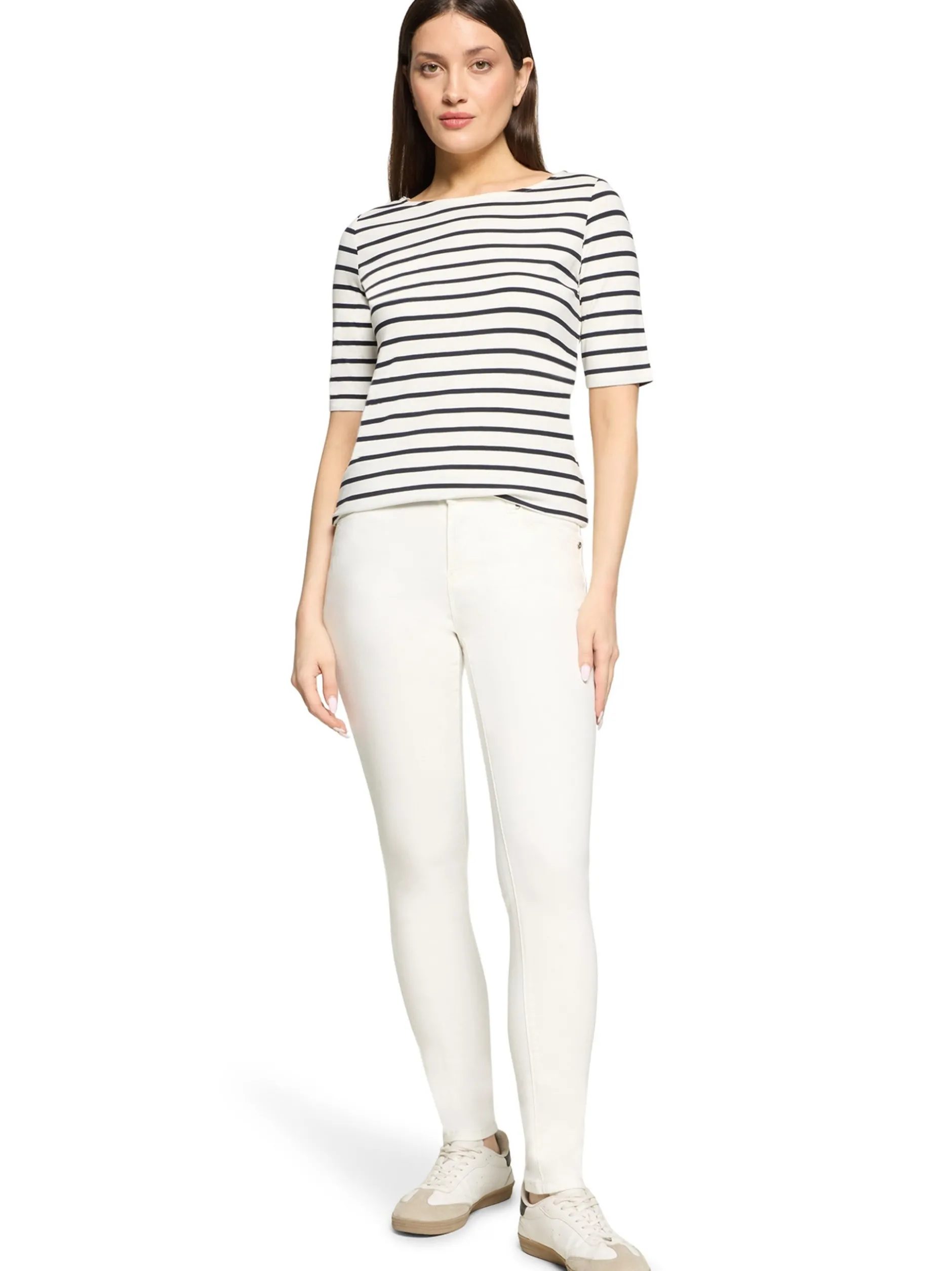 Betty Barclay Damen Jeans - Sunny in ecru