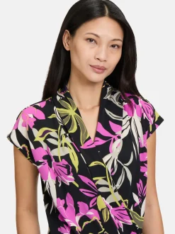 Betty Barclay Damen Jumpsuit in mehrfarbig schwarz