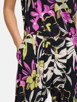 Betty Barclay Damen Jumpsuit in mehrfarbig schwarz
