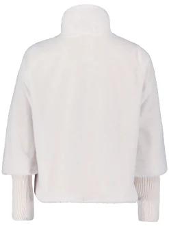 Betty Barclay Damen Kunstfelljacke in ecru
