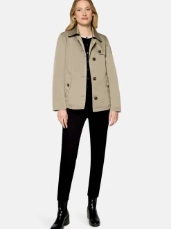 Betty Barclay Damen Kurzmantel in khaki