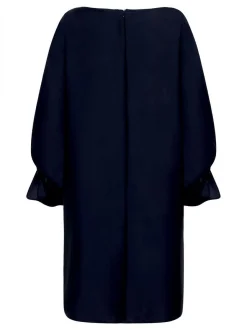 Betty Barclay Damen Midikleid in marine blau