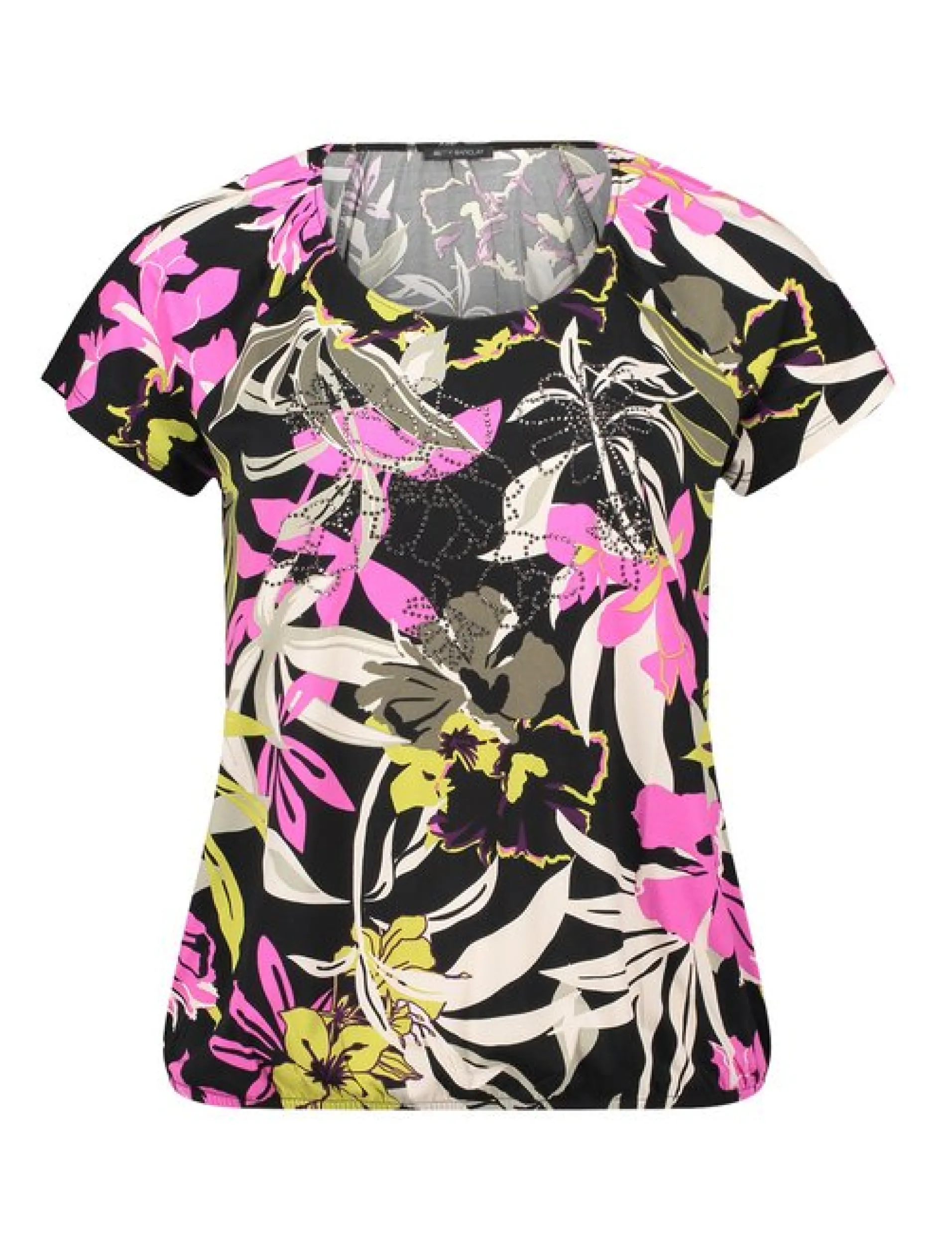 Betty Barclay Damen Printshirt in mehrfarbig schwarz