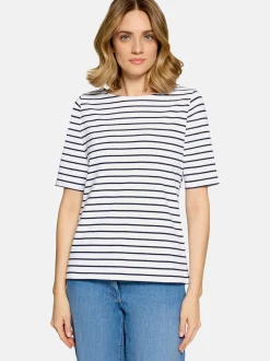 Betty Barclay Damen Ringelshirt in marine