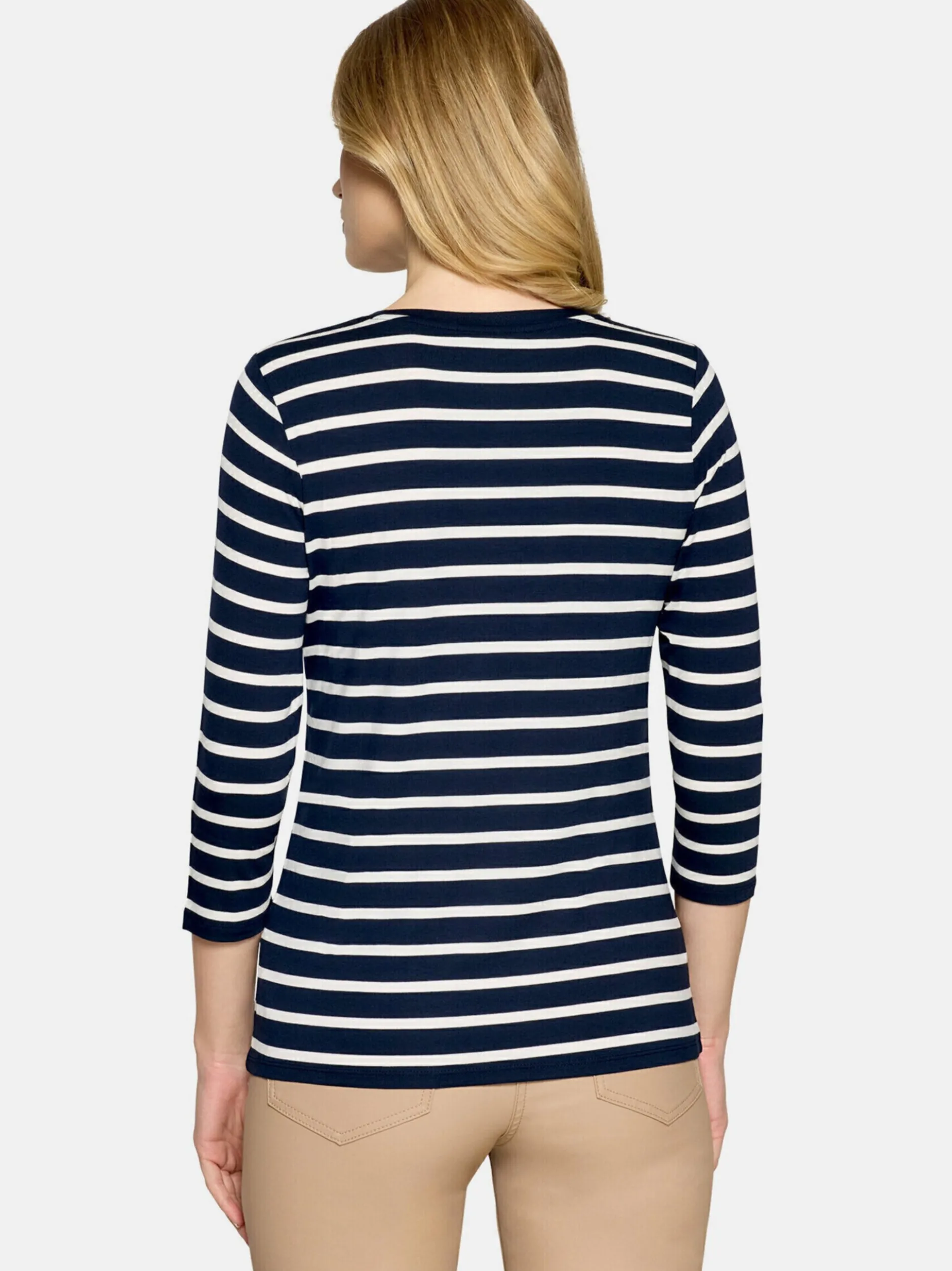 Betty Barclay Damen Ringelshirt in blau