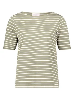 Betty Barclay Damen Ringelshirt in mehrfarbig beige