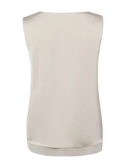 Betty Barclay Damen Satintop in beige - Ärmel: ohne Arm