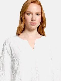 Betty Barclay Damen Schlupfbluse in weiß