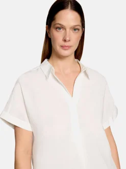 Betty Barclay Damen Schlupfbluse in weiß