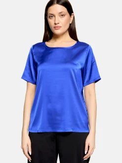 Betty Barclay Damen Schlupfbluse in blau