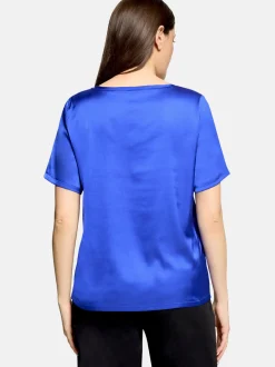 Betty Barclay Damen Schlupfbluse in blau