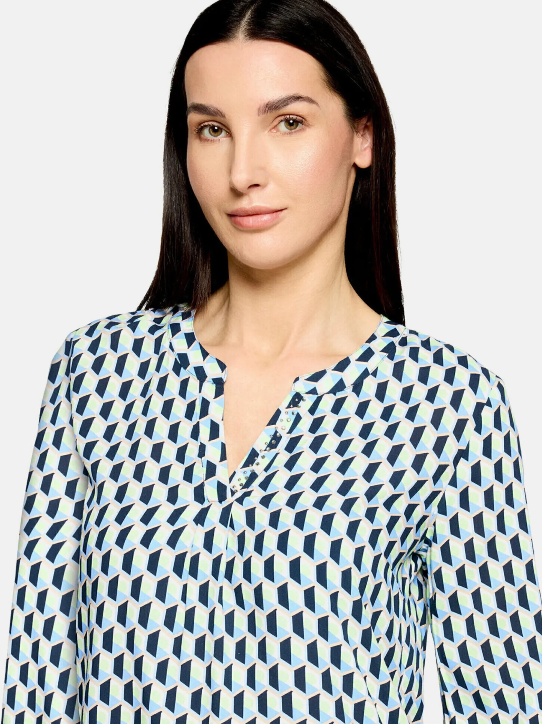 Betty Barclay Damen Schlupfbluse in mehrfarbig