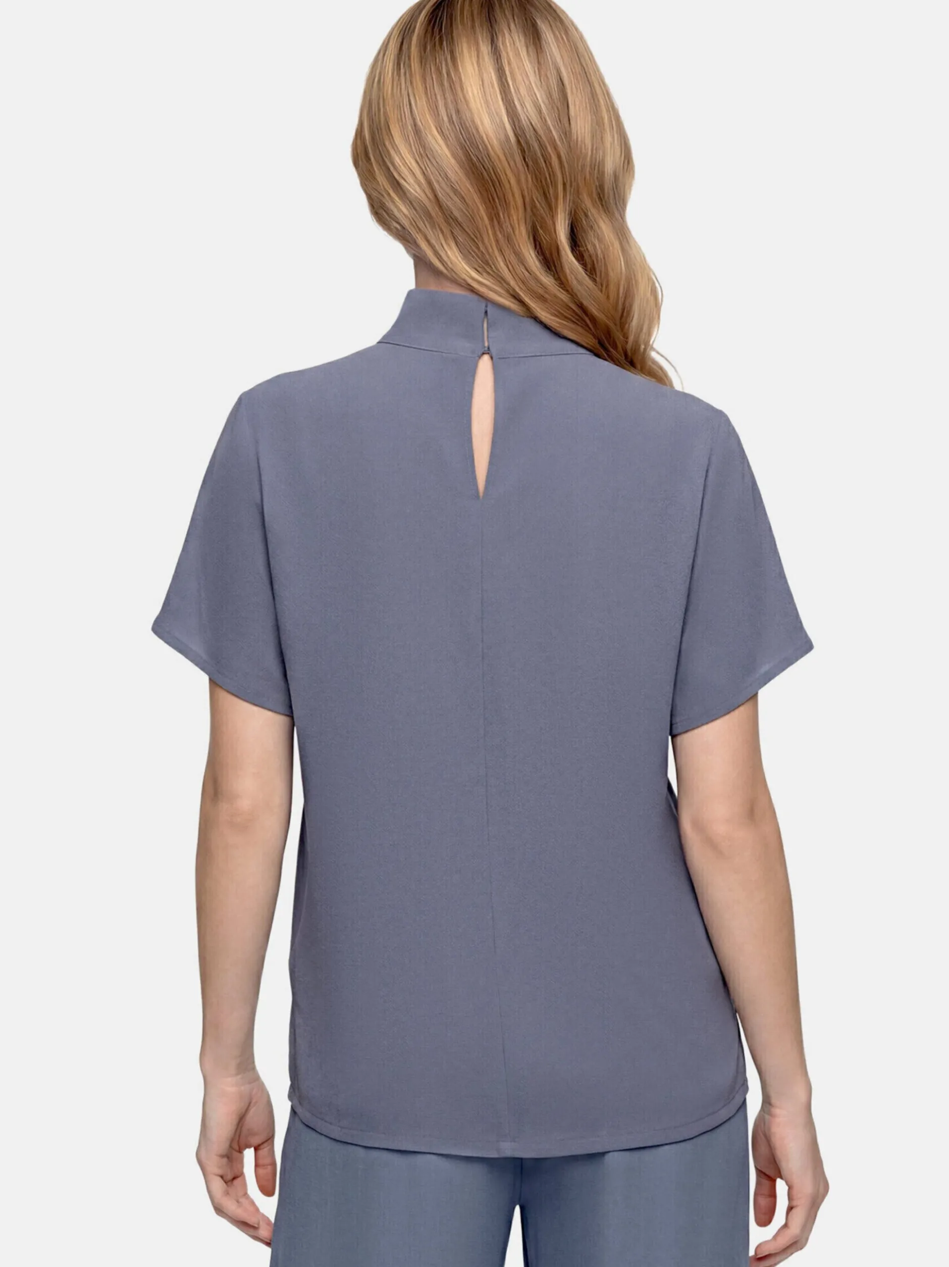Betty Barclay Damen Schlupfbluse in hellblau