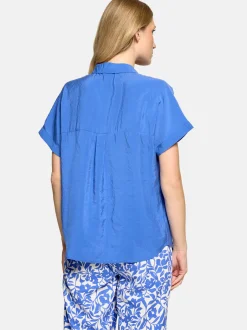 Betty Barclay Damen Schlupfbluse in blau