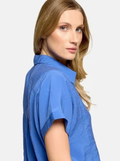 Betty Barclay Damen Schlupfbluse in blau