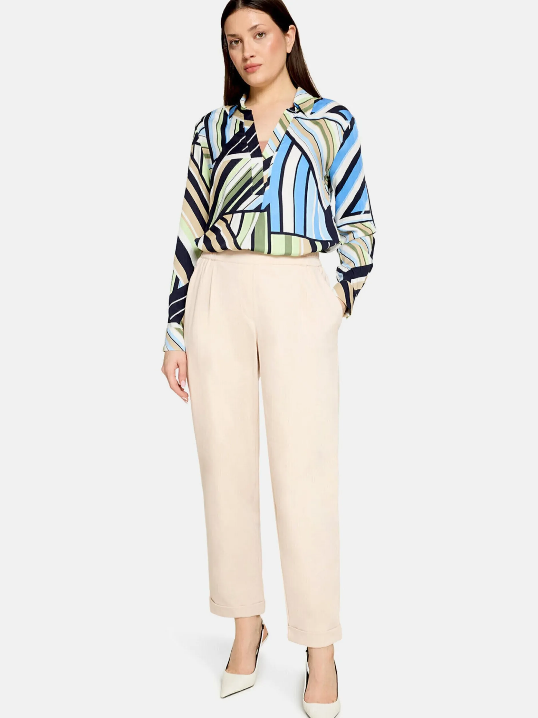 Betty Barclay Damen Schlupfhose in beige