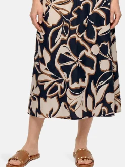 Betty Barclay Damen Schlupfrock in marine mehrfarbig