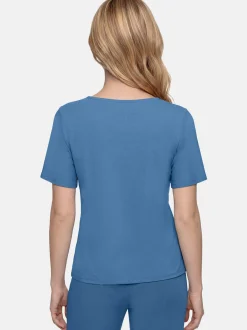 Betty Barclay Damen Schluppenshirt in blau