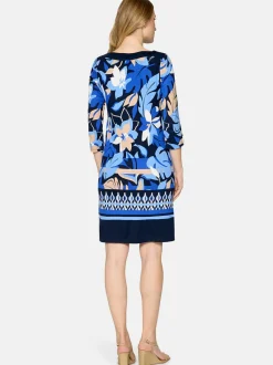 Betty Barclay Damen Shirtkleid in blau