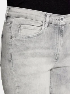 Betty Barclay Damen Slim Fit-Hose in grau