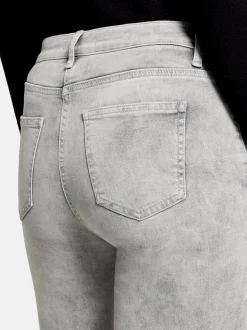 Betty Barclay Damen Slim Fit-Hose in grau