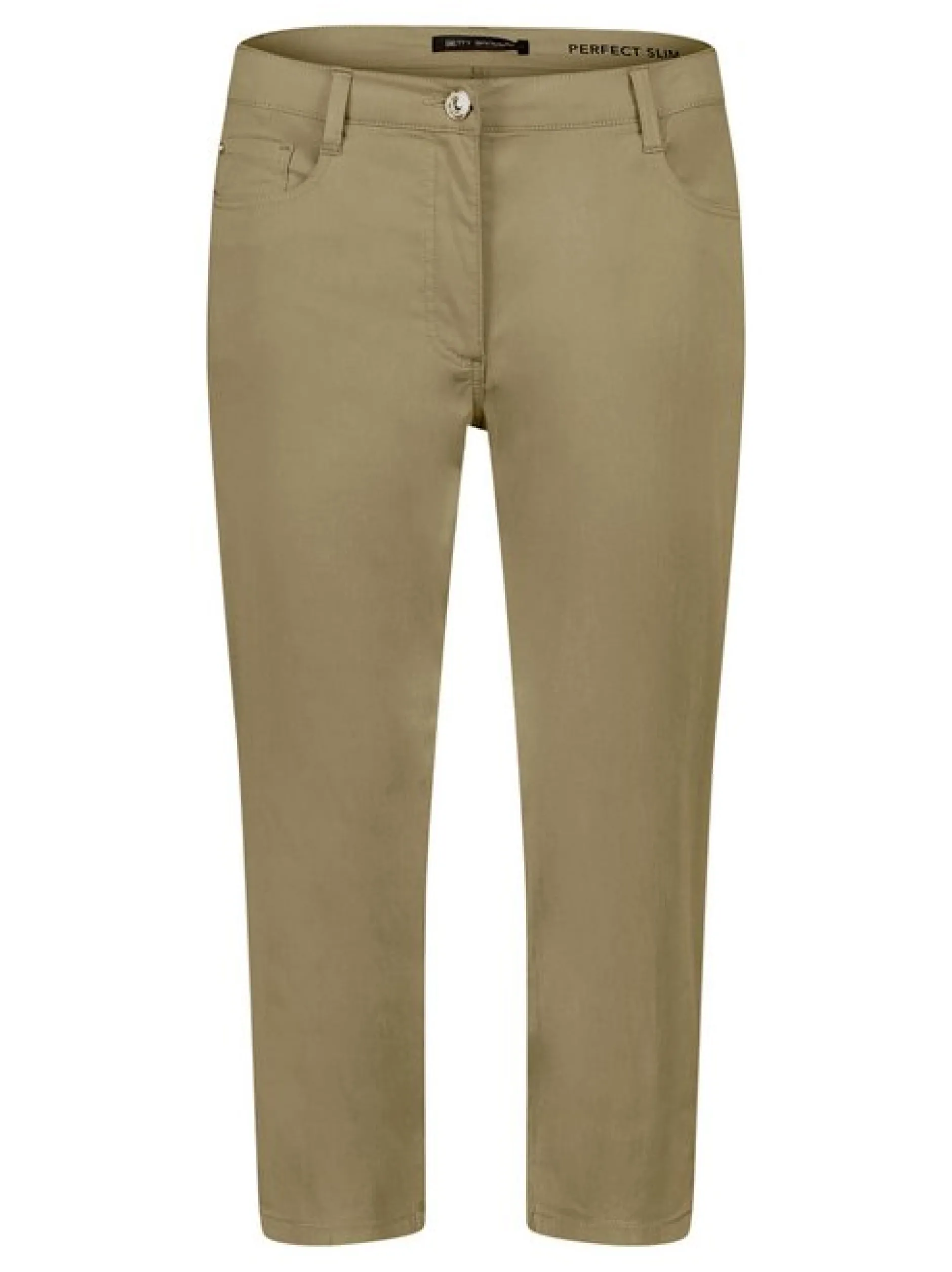 Betty Barclay Damen Sommerhose in khaki