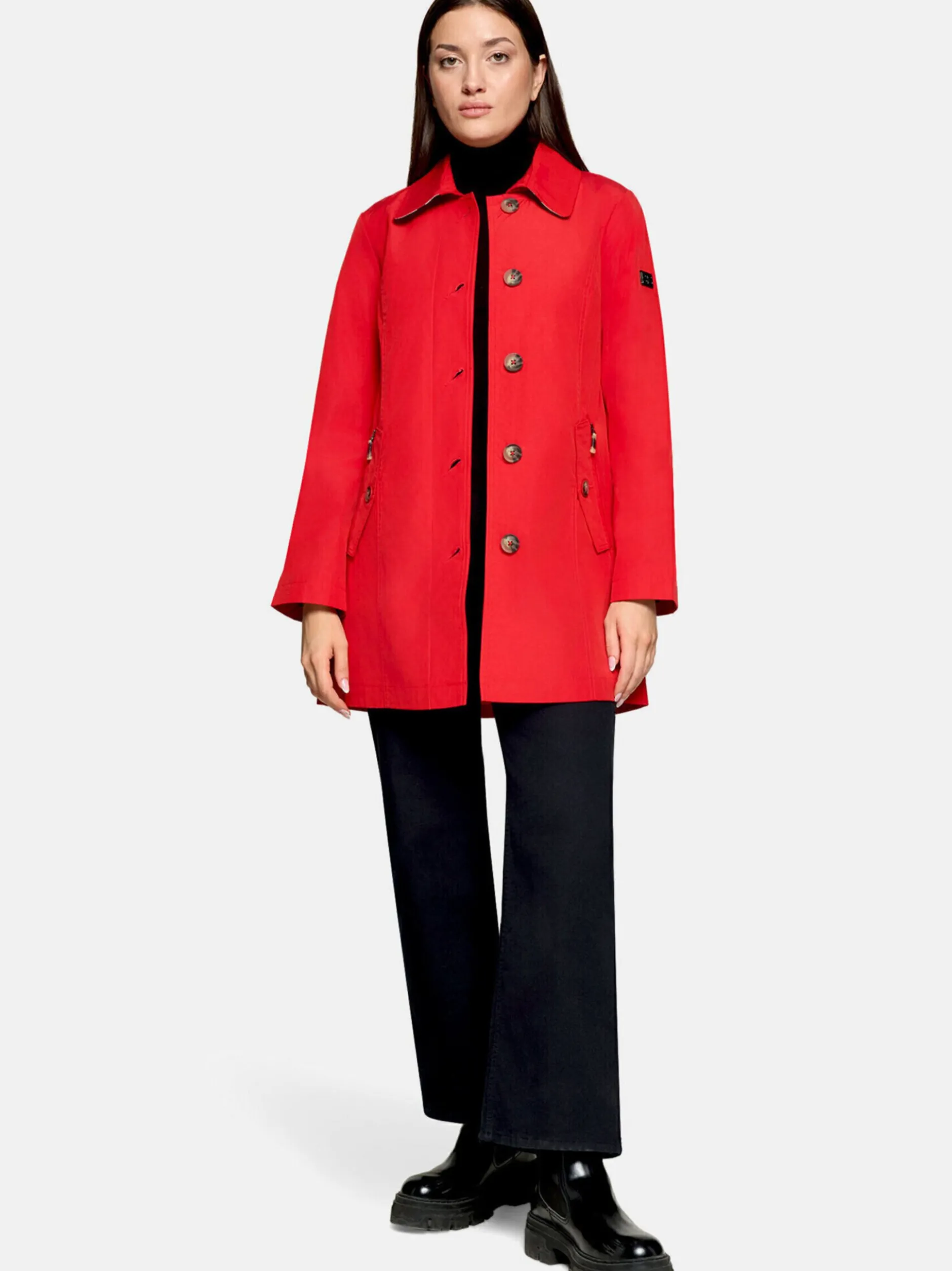 Betty Barclay Damen Sommerjacke in rot